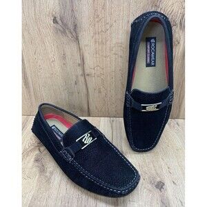 Rocawear Dwight Moccasin Loafers Mens Size 9.5 Black Comfort Classic shoes